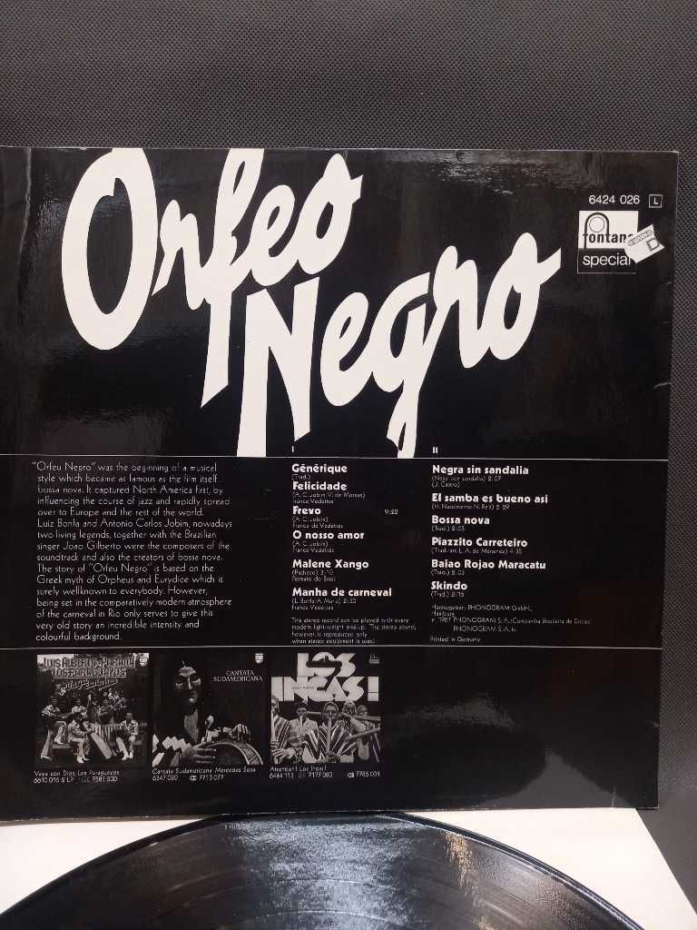 Soundtrack. Orfeo negro. Płyta winylowa