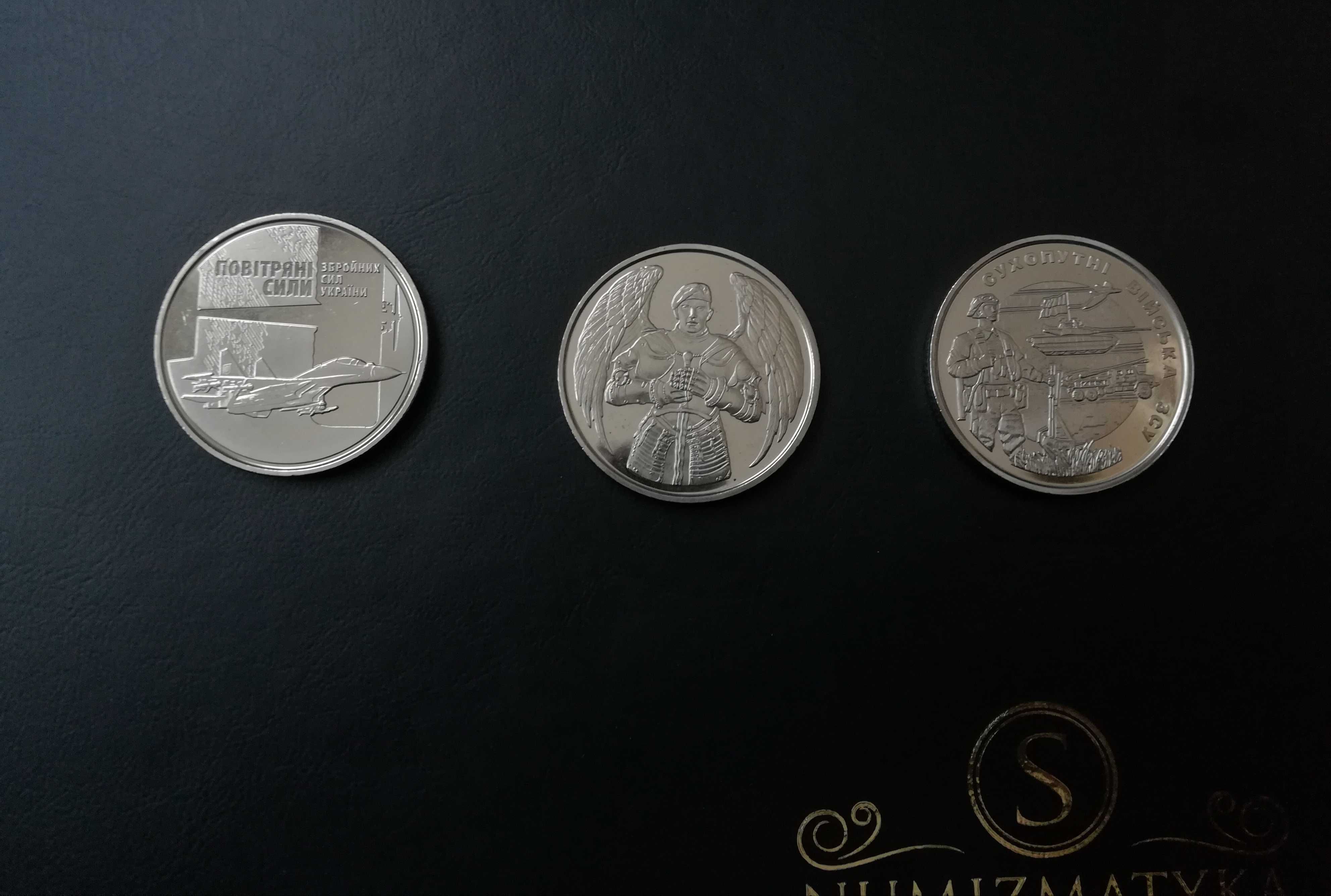 Monety okolicznościowe Ukraina 10 Hrywien Hrywna Zestaw 3 monet