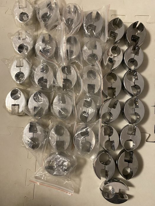 Джокерное соединение R6, крепление для хром труб, шар, муфта, new и бу