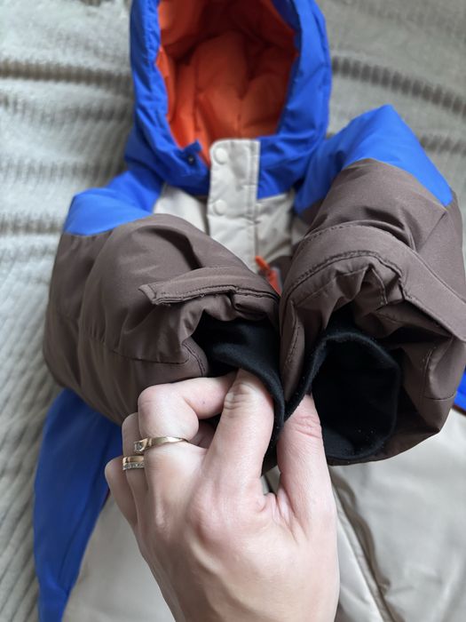 пуховик зимняя зимова куртка ZARA 110-116