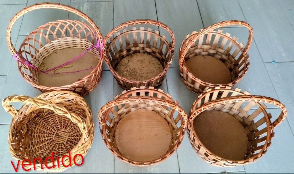 Cestas de vários tamanhos