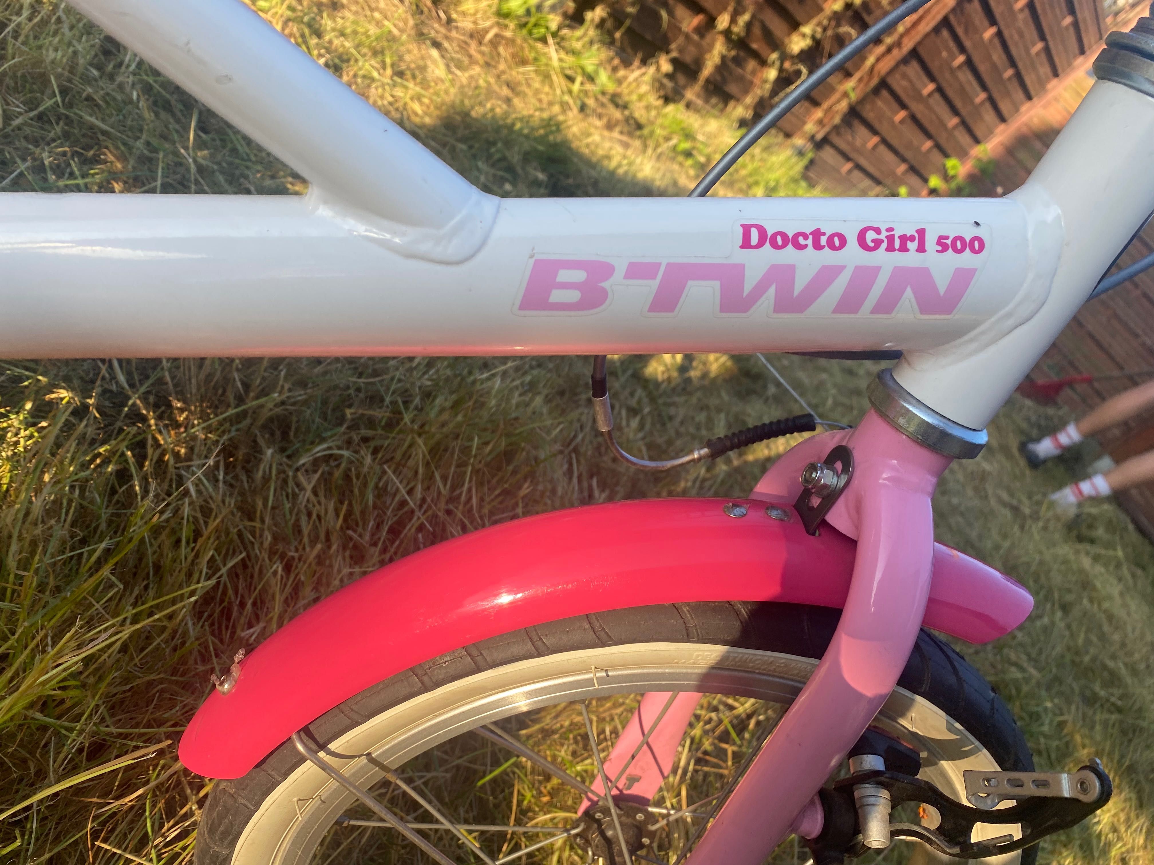Rower Btwin 16 cali,Decathlon.Dodatkowo kółka boczne i kij.