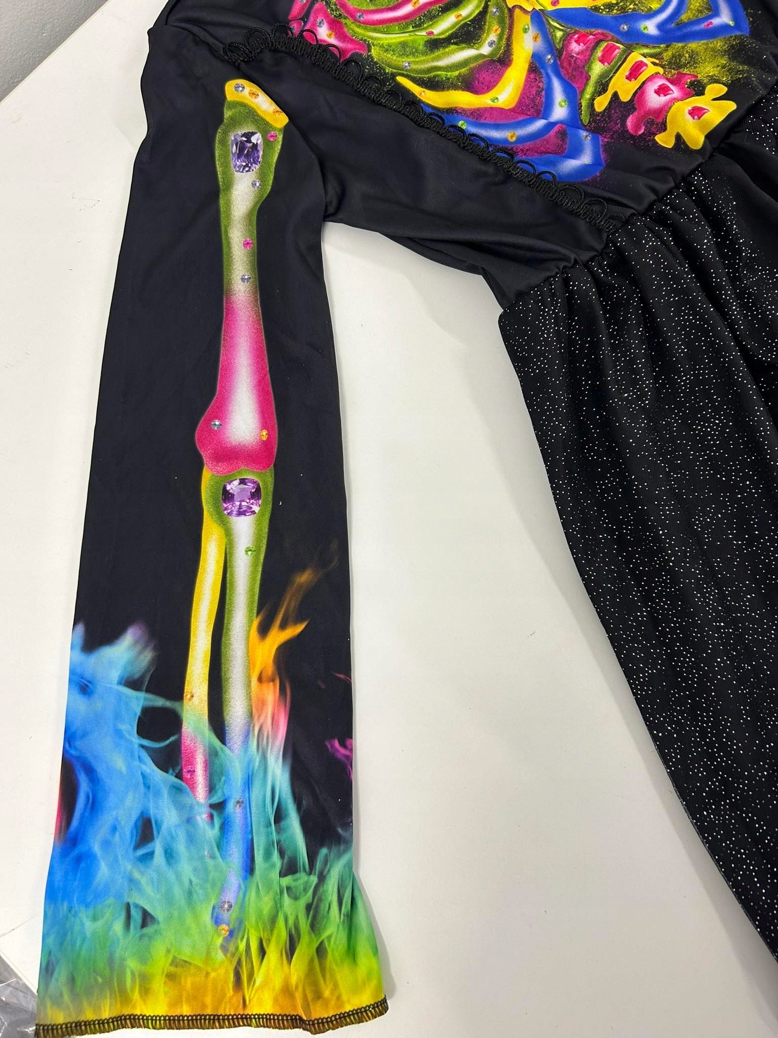 Kostium czarownicy 130 - 140 cm Cloudkids szkielet księżniczka