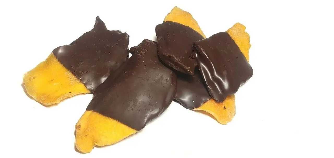 Сушеное манго в шоколаде,   500 г