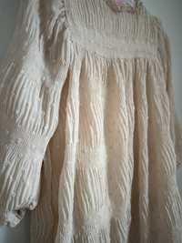 Elegancka koronkowa sukienka Zara 104 cm