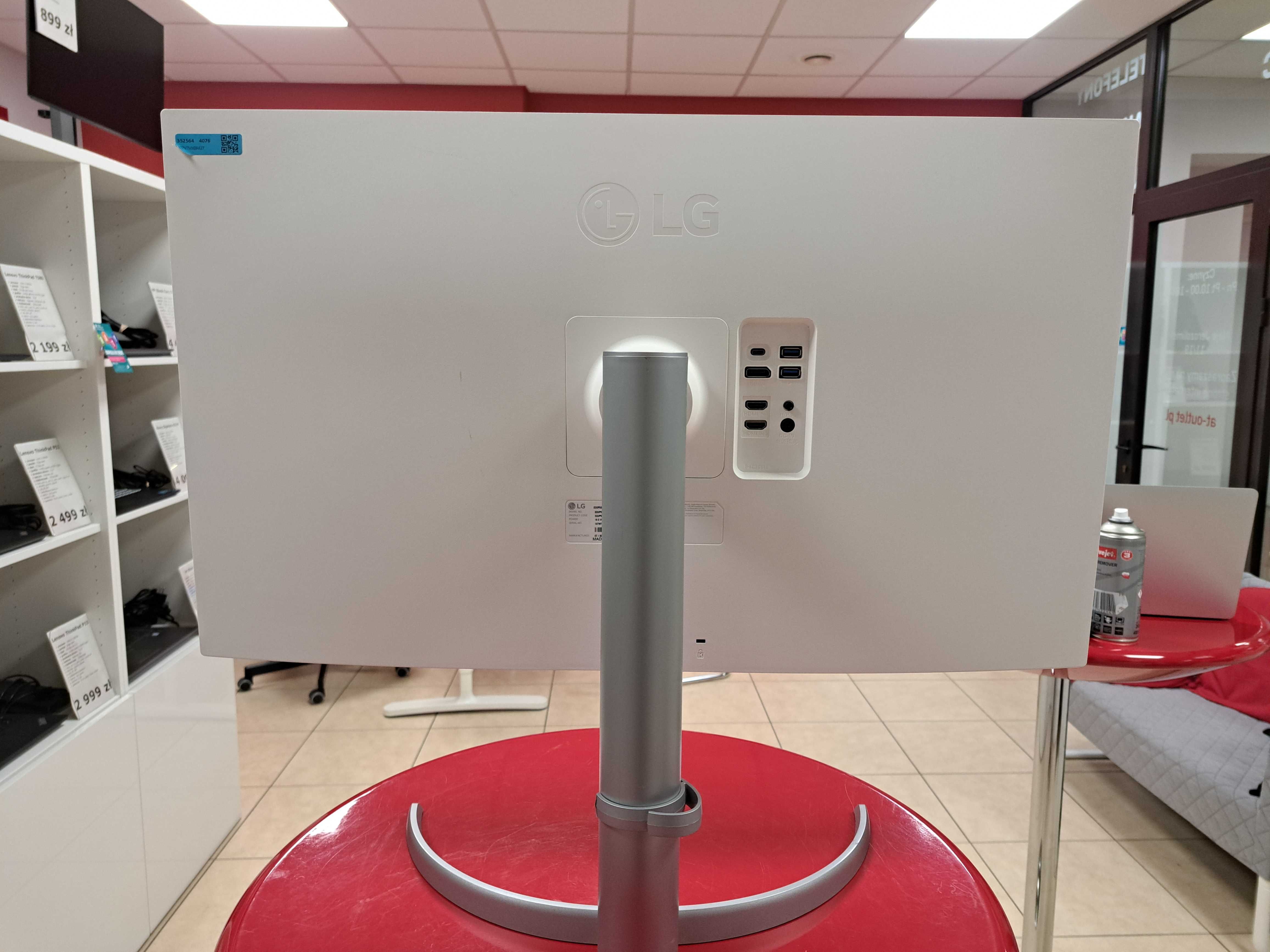 Monitor LG 32UP550-W 32" Ekran VA 3840 x2160 HDR 10 FreeSync USB-C