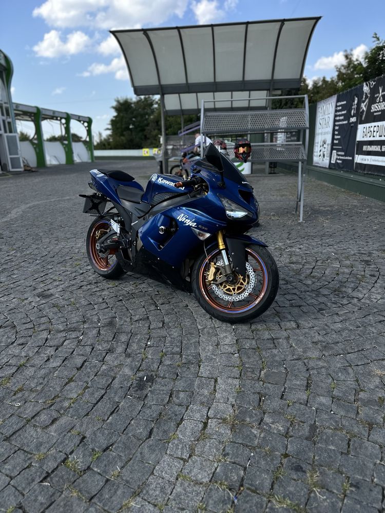 Обмін Kawasaki Ninja ZX6R 636 2005 на доках