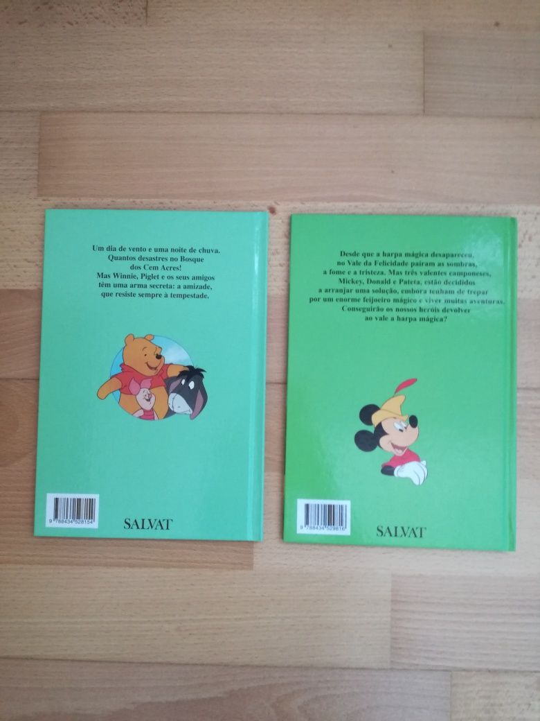 Disney - livros como novos