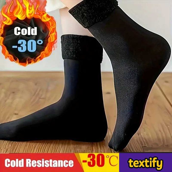 Ogrzewane Ciepłe TERMICZNE skarpetki POLAROWA podszewka ! ULTRA CIEPŁE