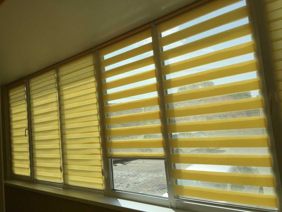 День ніч -
Плісе тканині ролетки-
вертикальні жалю