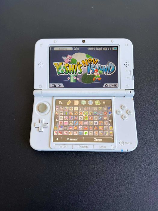 Nintendo 3DS XL Yoshi Edition com 100+ Jogos