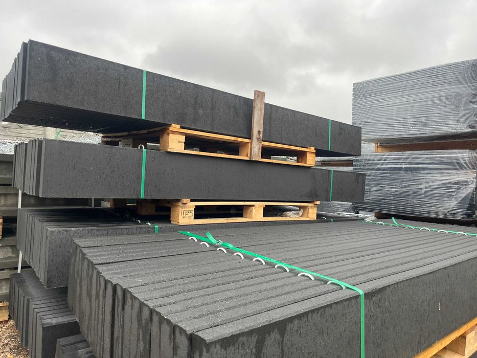 Podmurówka Grafit wibroprasa! ogrodzenie panelowe