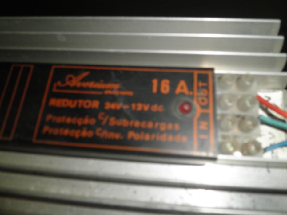 Redutor de 24 para 12 volts