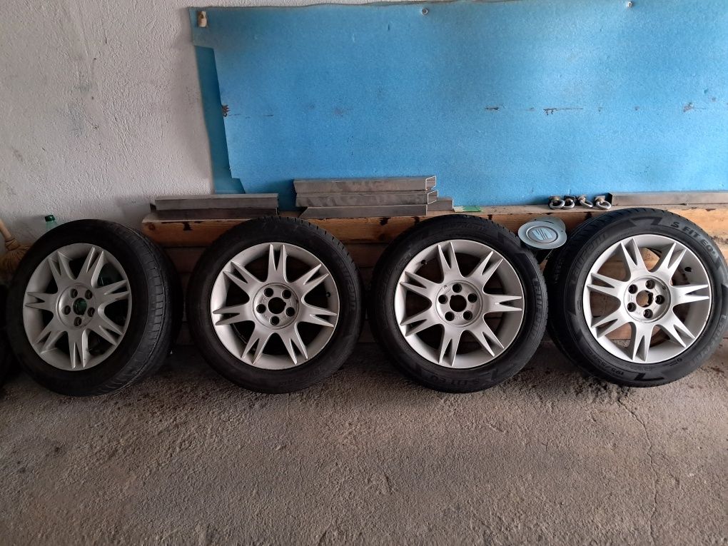 Komplet alufelg z oponami letnimi