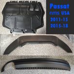 Захист двигуна VW passat B7 B8 USA губа пасат Б7 Б8 сша