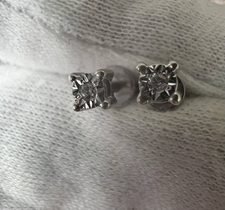 Серьги с бриллиантами