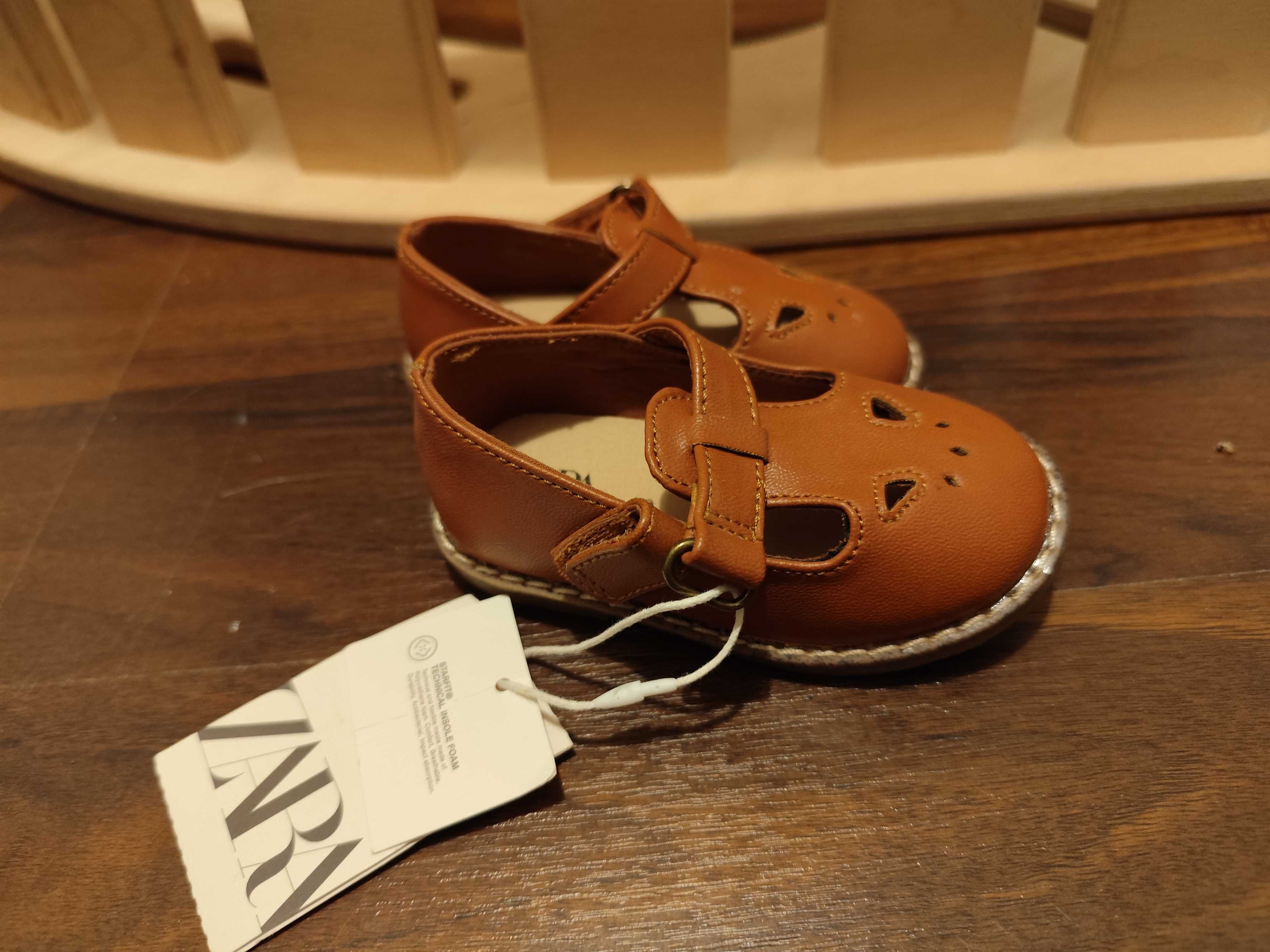 Buty T-bar Zara r.18