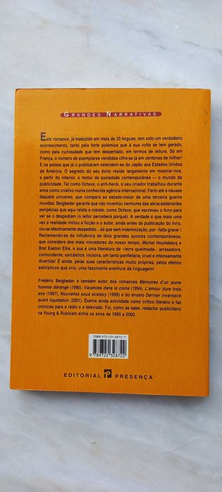 Livro A outra Face da Moeda de Frédéric Beigbeder