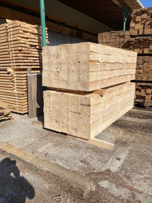 Шпалы, шпальный брус, мостовой брус, полушпалки 1-2 тип, сосна.