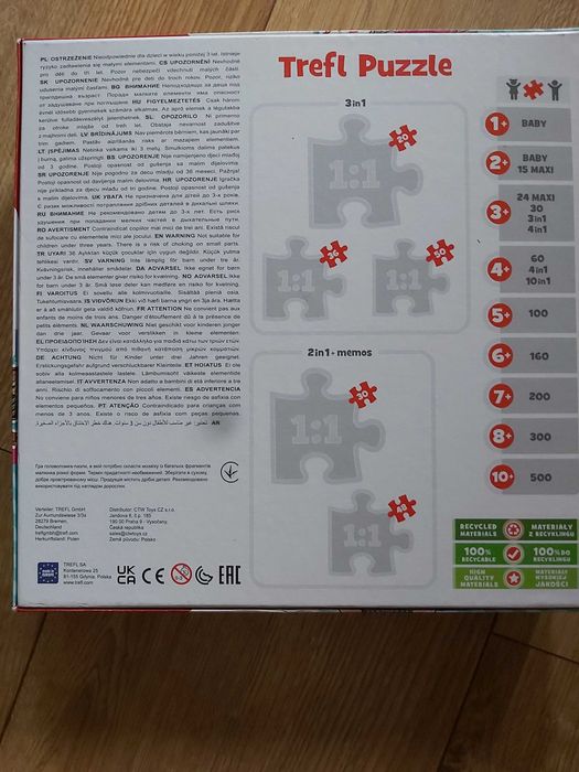 TREFL Puzzle 207 elementów LOL Surprise 4w1