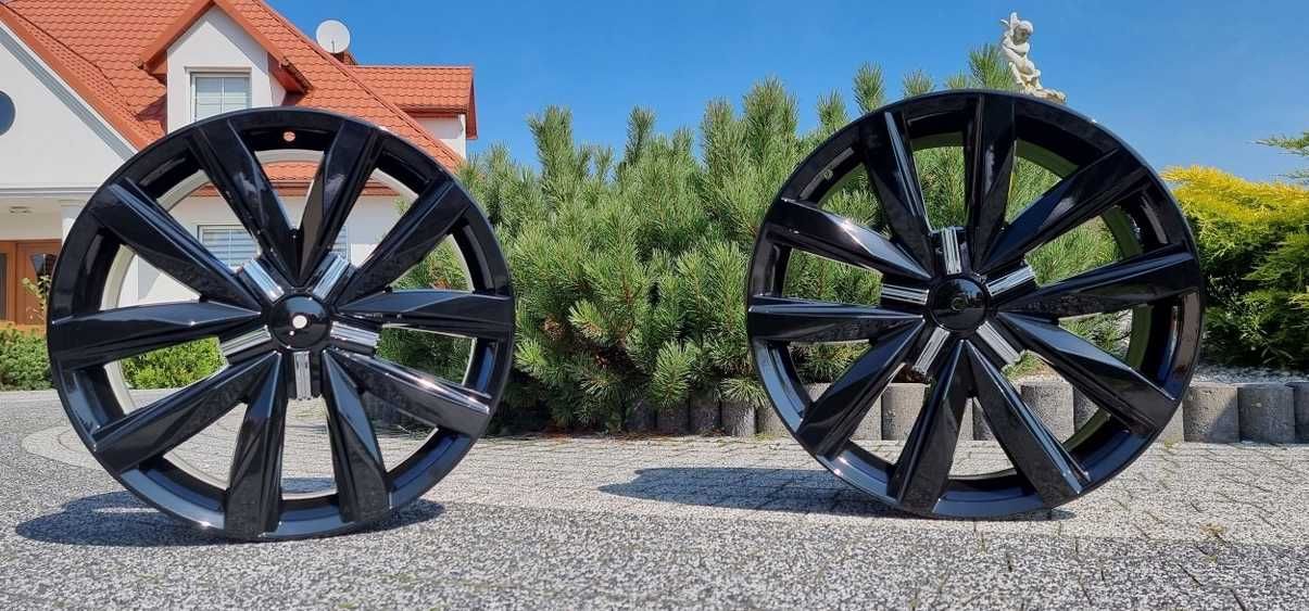 FELGI ER1351 do BUS VW T5 T6.1 AMAROK 18 Cali Czarne Wzmacniane Dostaw