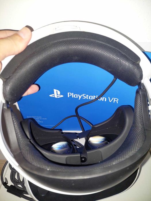 Óculos Vr C/Caixa  + Camera + Acessórios + Jogo de Oferta/ Para Ps4