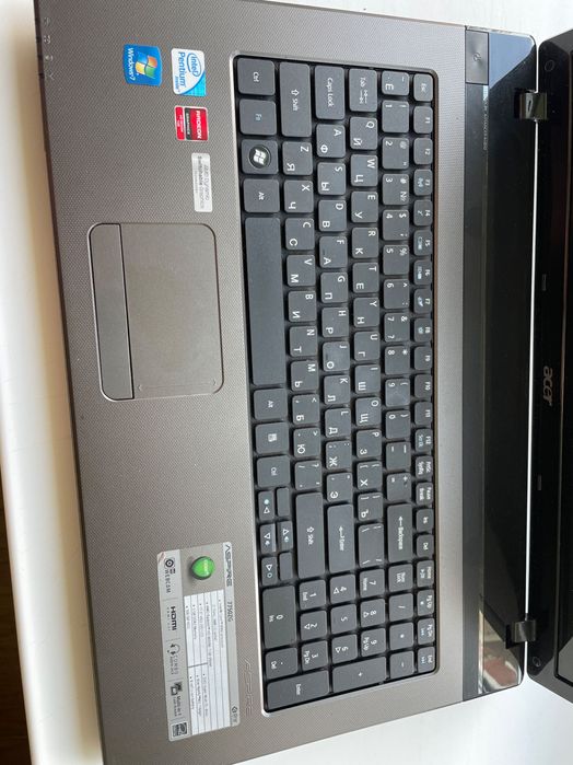 Ноутбук Acer Aspire 7750ZG.  17 дюймов