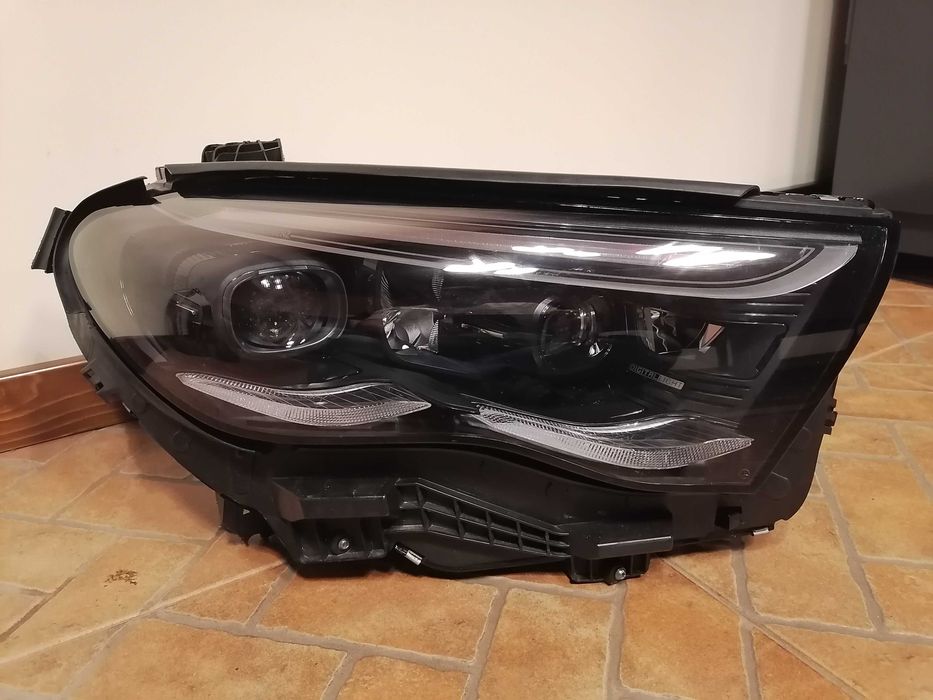 Farol Mercedes classe E w214 ótica óptica digital light