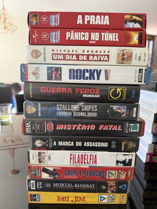 Coleção VHS Originais 80/90/00…