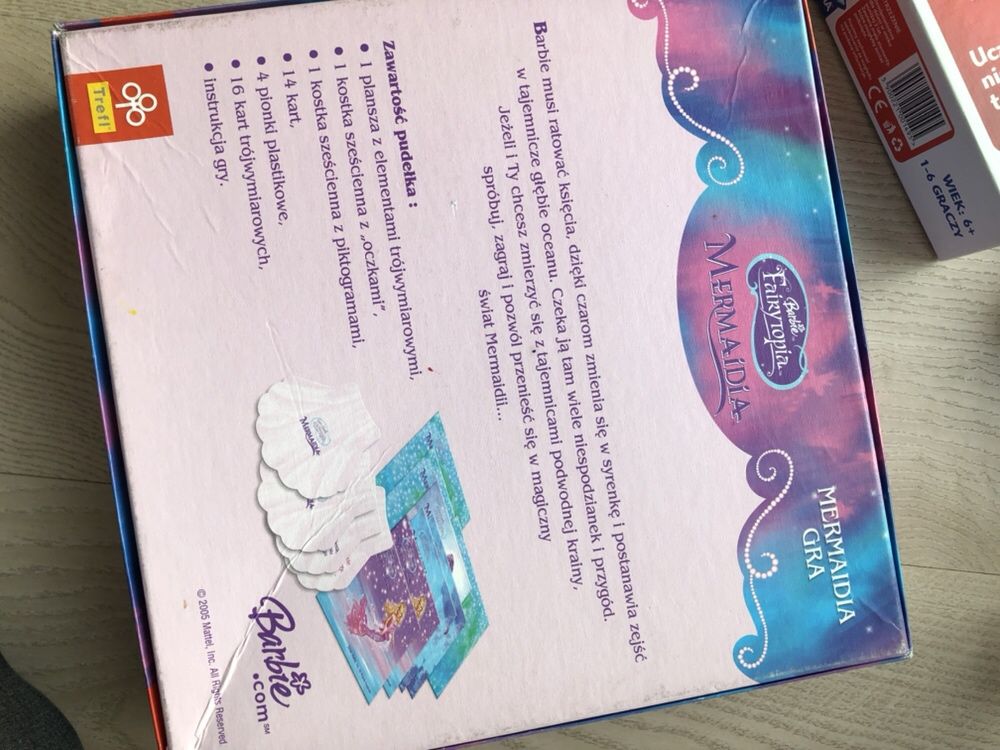Gra planszowa Barbie Syrenkolandia/ Mermaidia
