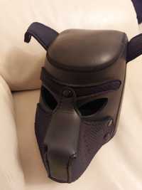 Неопренова маска собаки чорна