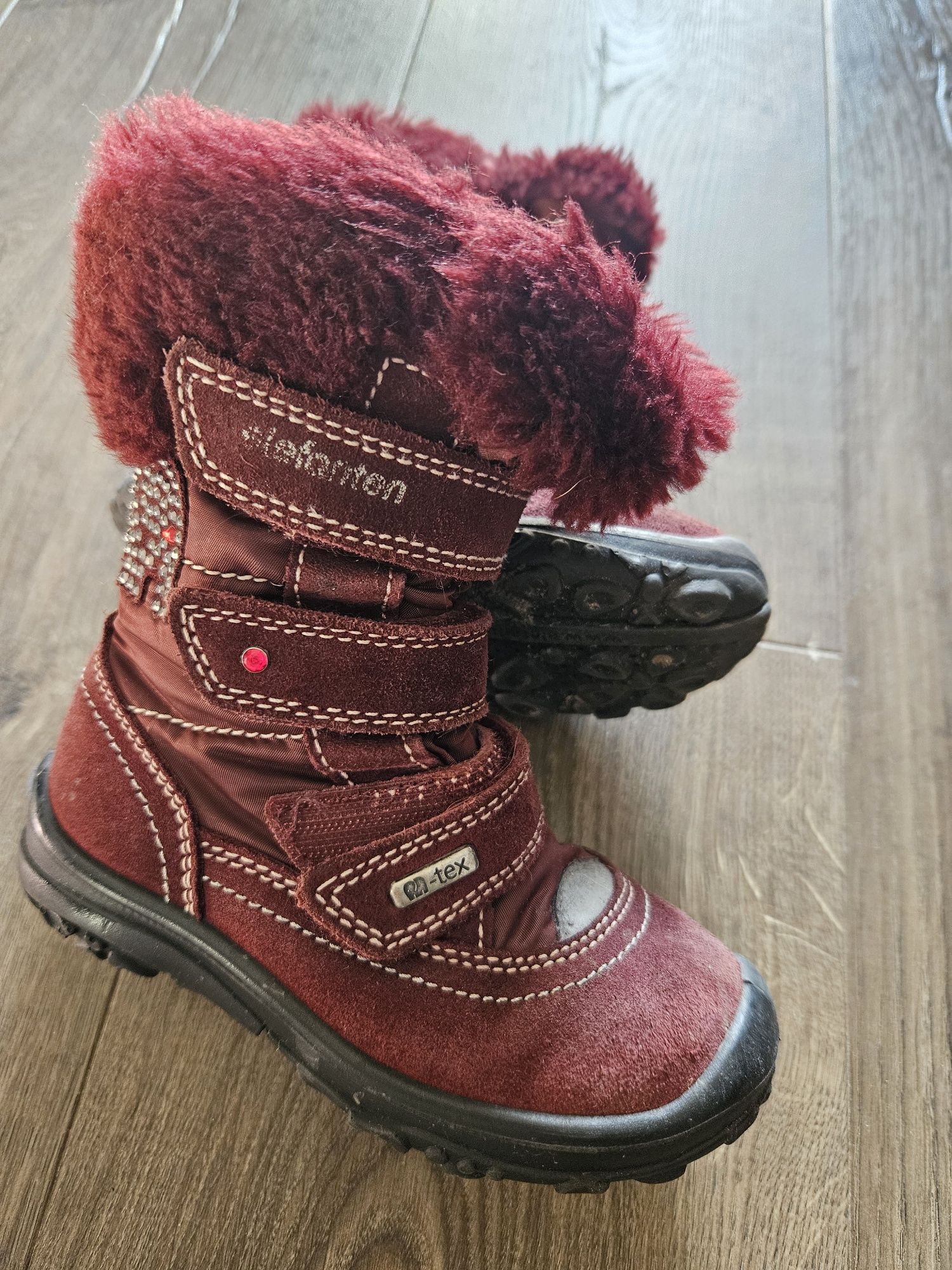 Kozaki trapery zimowe śniegowce 25 elephant
