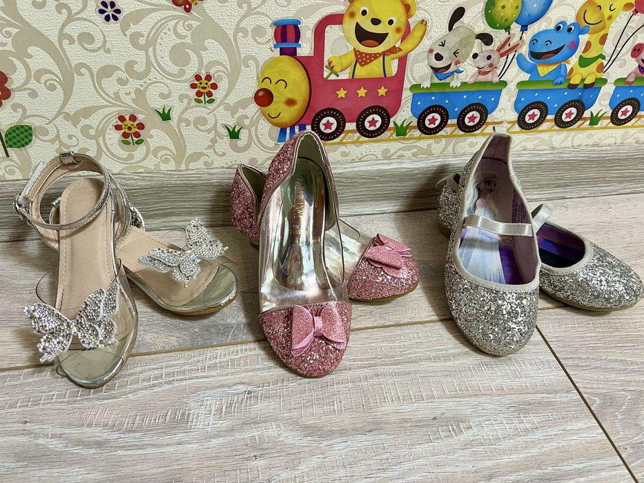 Туфлі святкові, туфельки для принцес