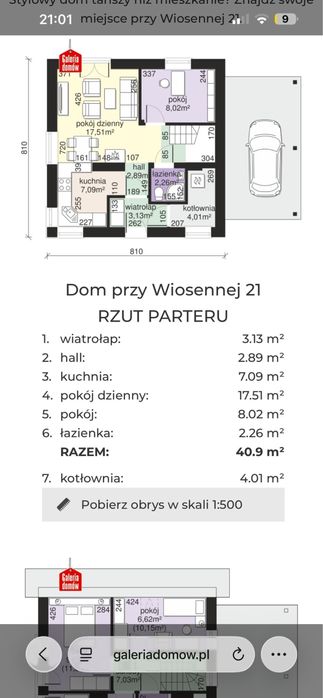 Sprzedam dom wolnostojący - Kraków, Nowa Huta, ul. A. Orłowskiego