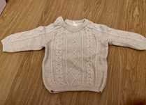 Sweter ze splotem H&M