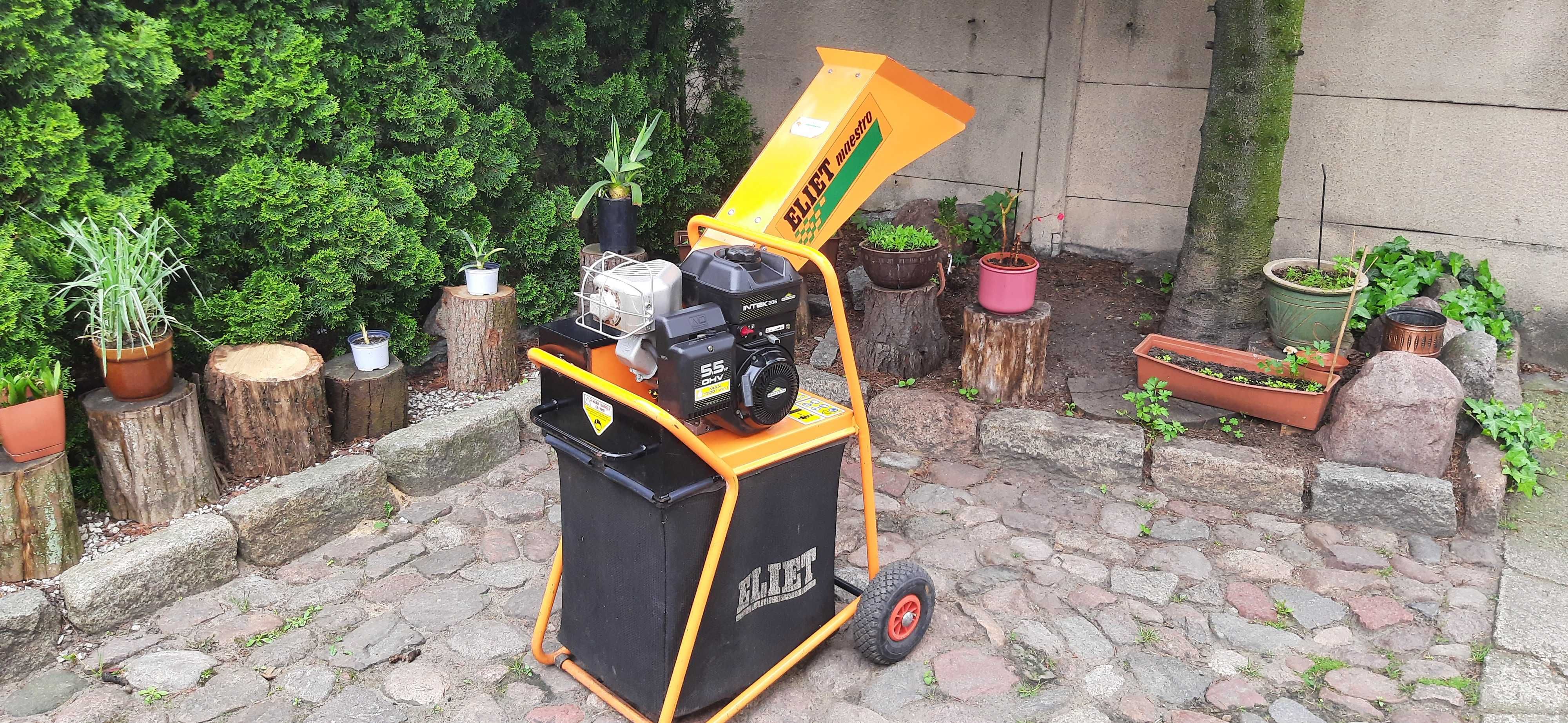 Rozdrabniacz do gałęzi Eliet 5,5HP.