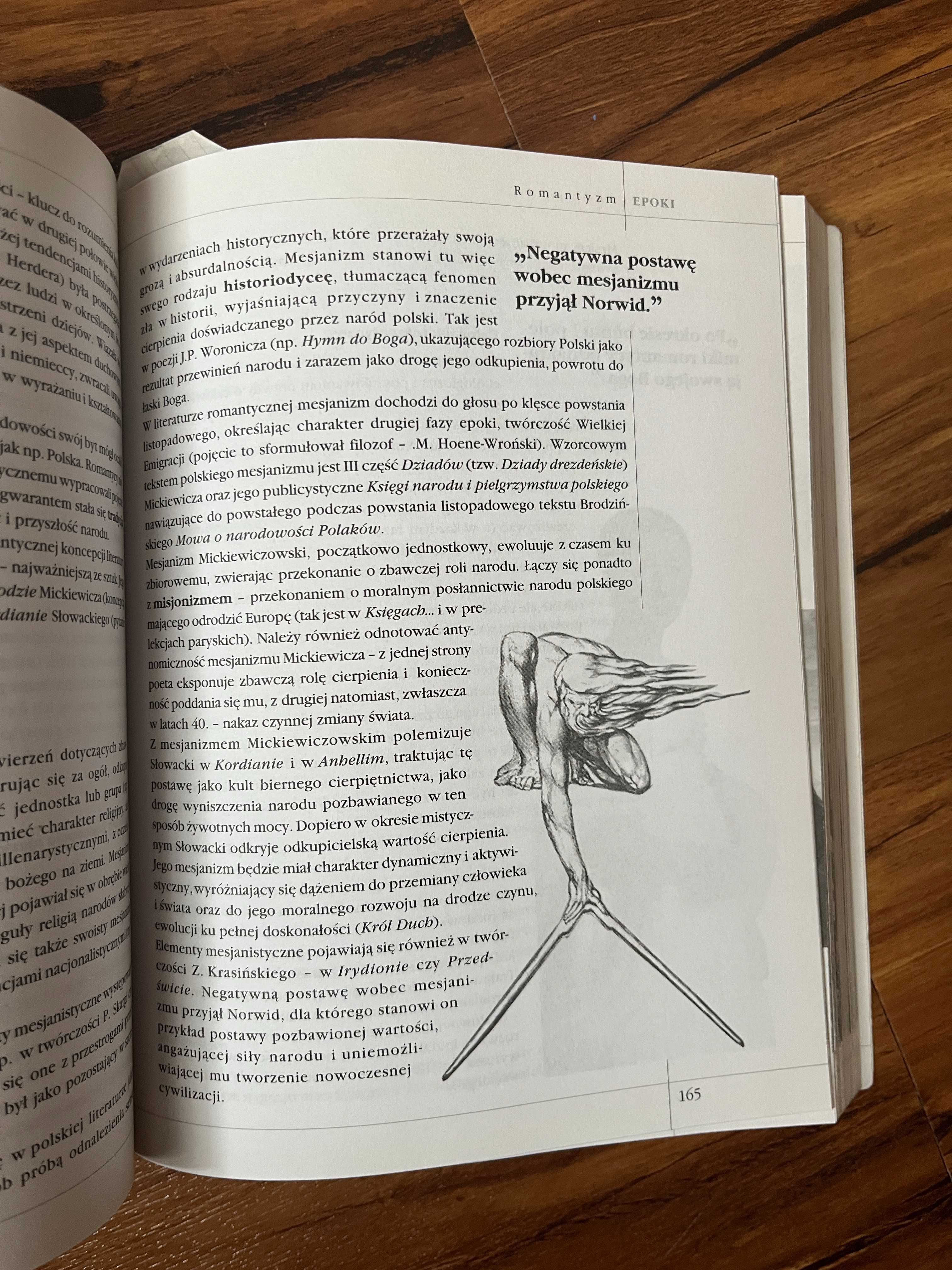 Tablice Epoki literackie, matura język polski