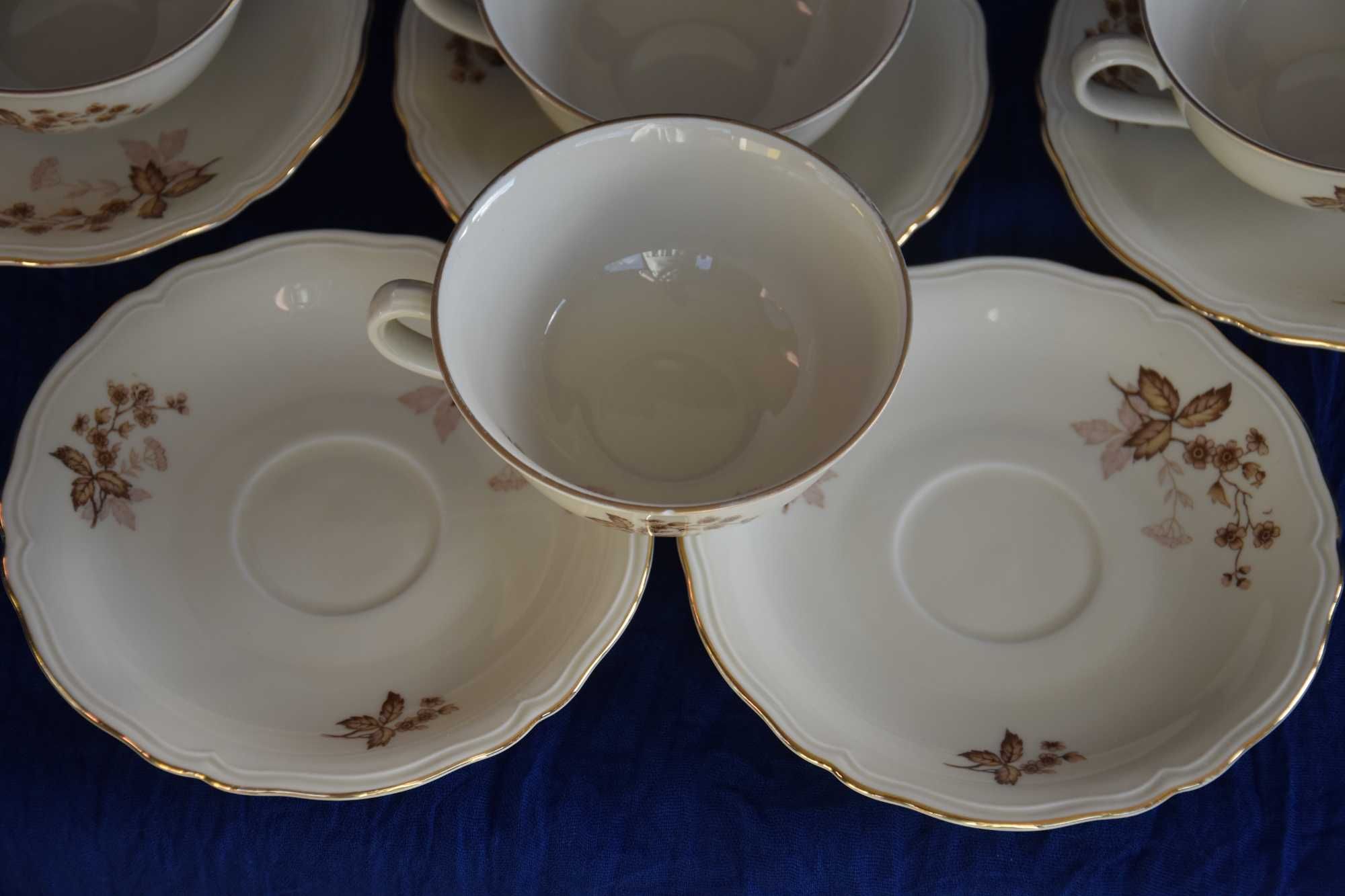 Filiżanki Zeh Scherzer stara porcelana Bavaria Elite