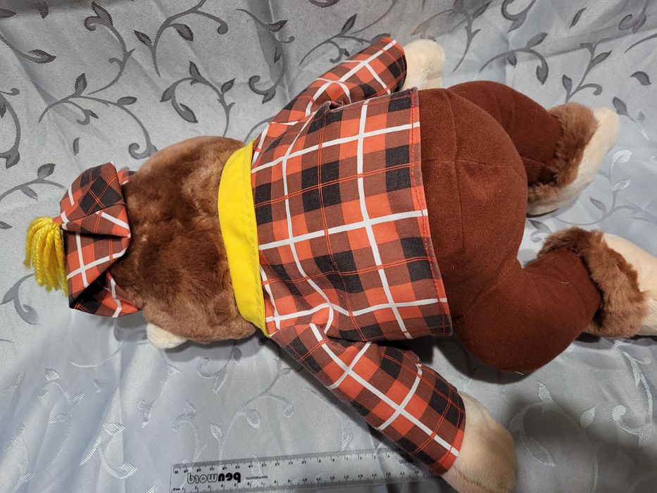 Małpa małpka maskotka duża przytulanka