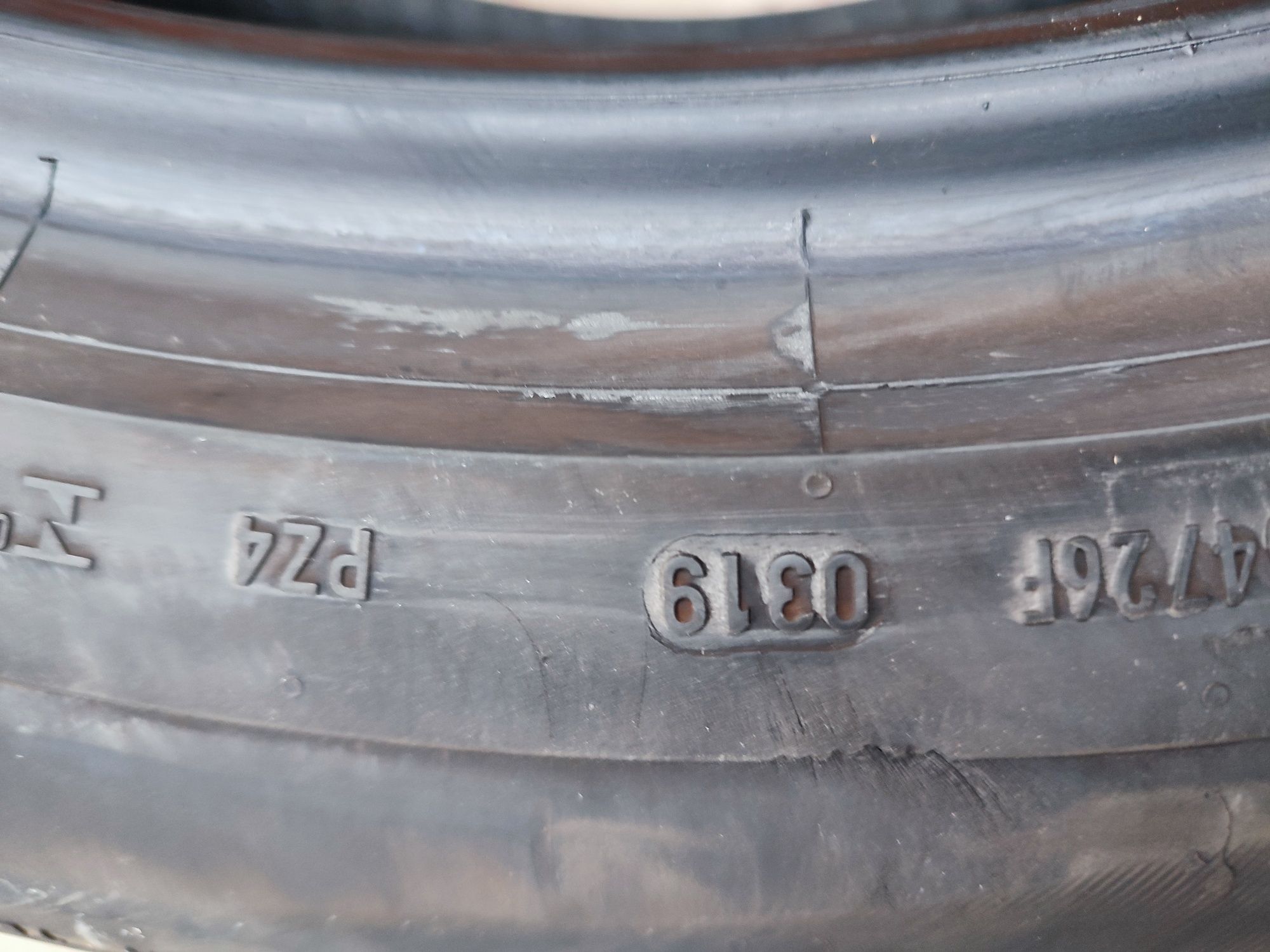 Dwie opony Pirelli P Zero 255/50/19 107W