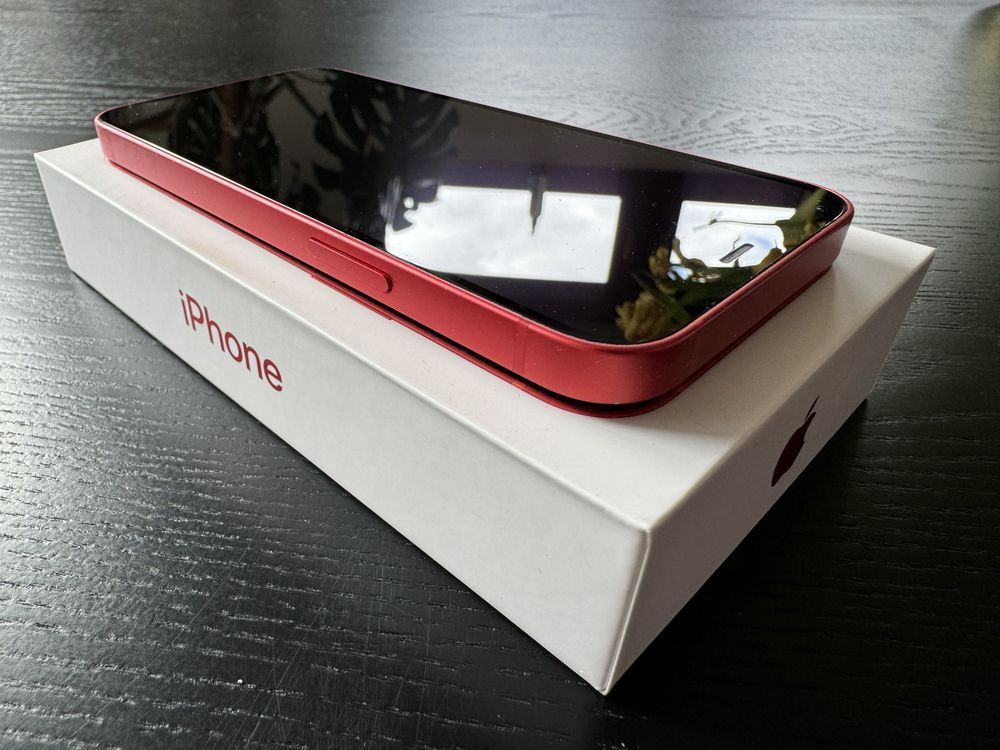 Iphone 12 mini 256gb, product Red, cały zestaw