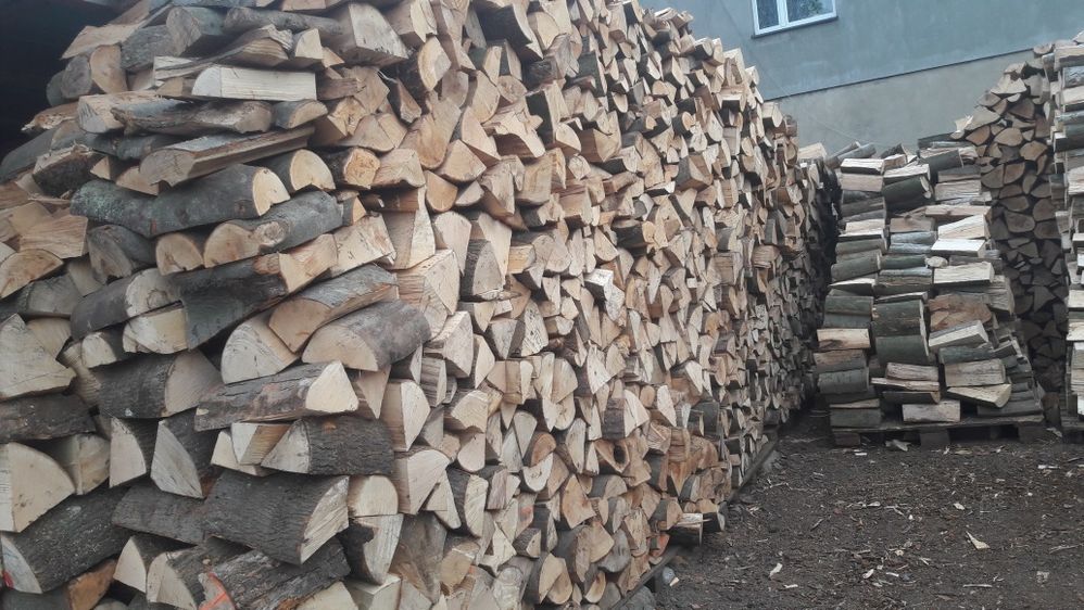 Drewno kominkowe Brzoza, Dąb, Grab