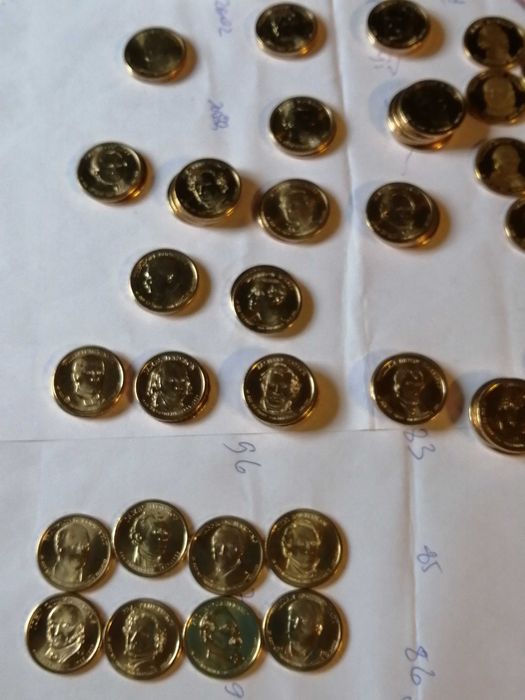 1 Доллар США Президенти, монети