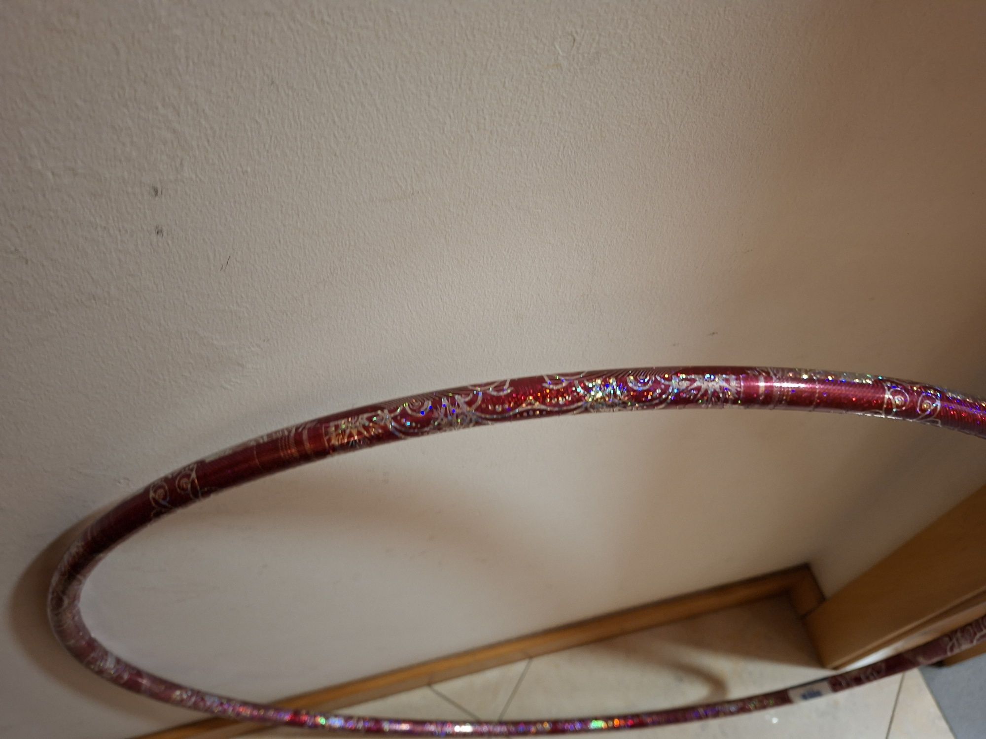 Hula hoop glitter