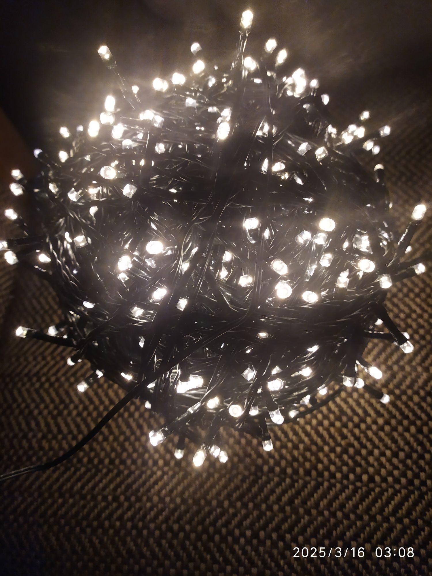 Lampki choinkowe LED 100 m .