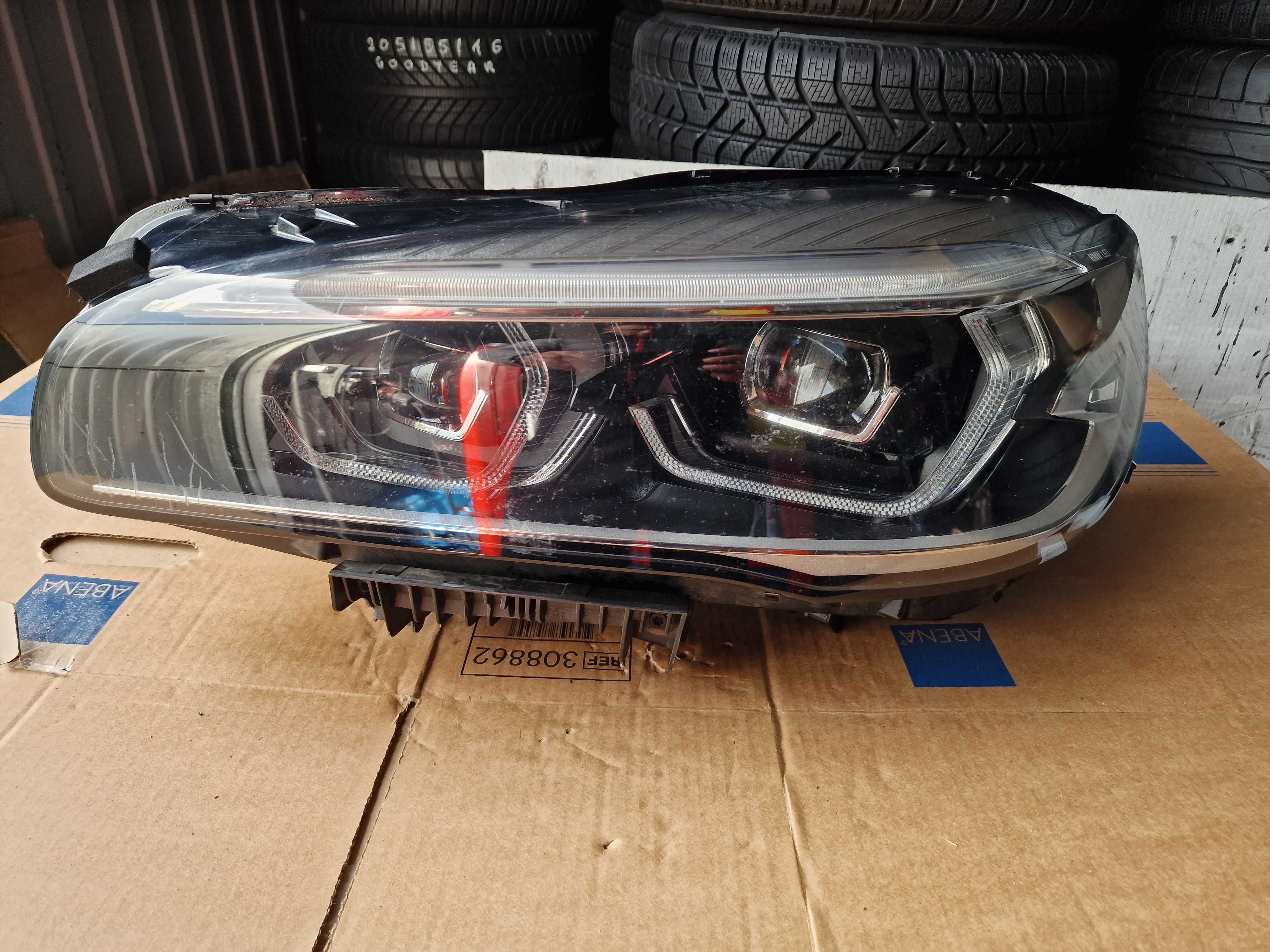 BMW 2 F45 F46 Lift Full Led Lampa Lewa Przednia Przód