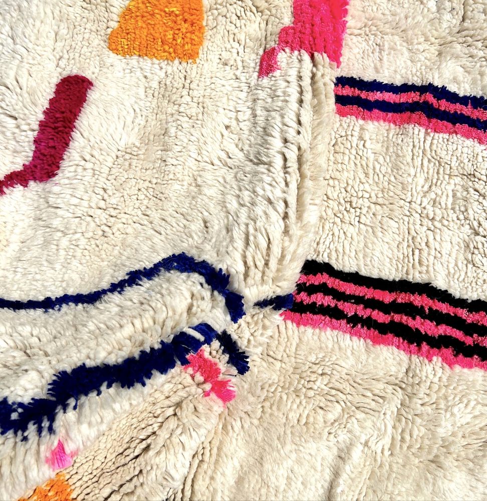 Dywan marokański Azilal wełna owcza 100%, ręcznie tkany