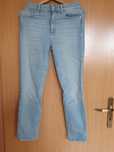 Niebieskie jeansy damskie skinny Massimo Dutti 36