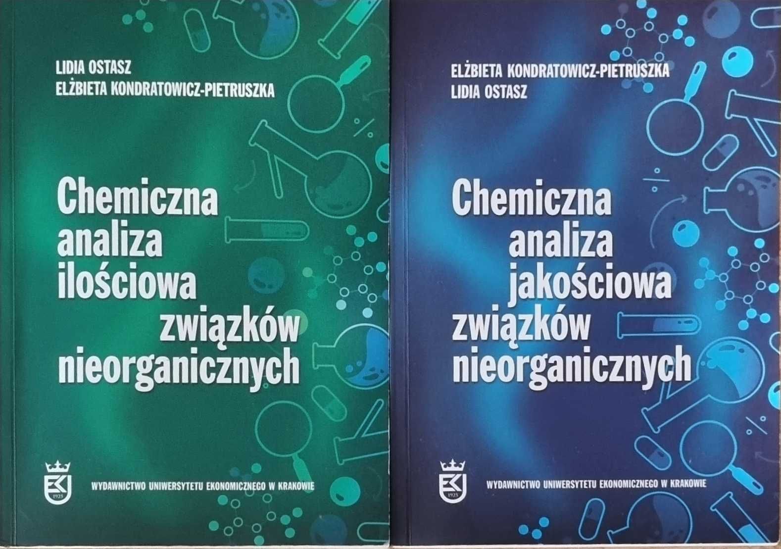 Skrypt z chemii nieorganicznej tom 1 i 2 UEK 1 rok