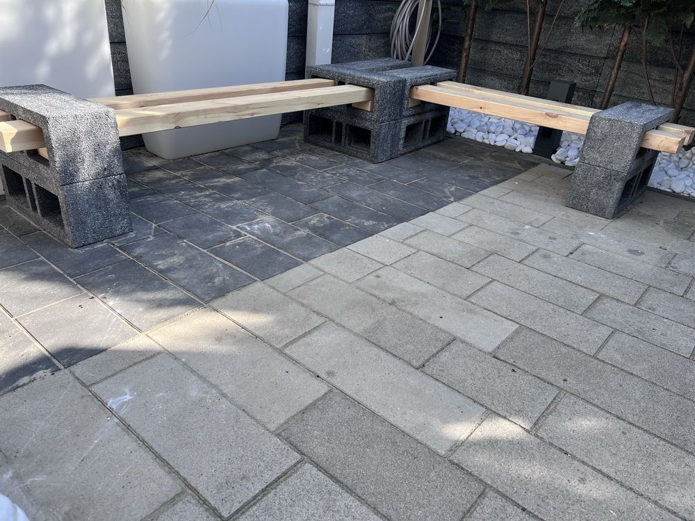 PILNE Bloczki Joniec onyx 11 szt., nowe